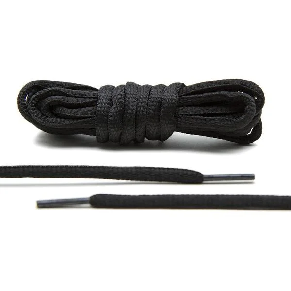 Black Oval Shoe Laces