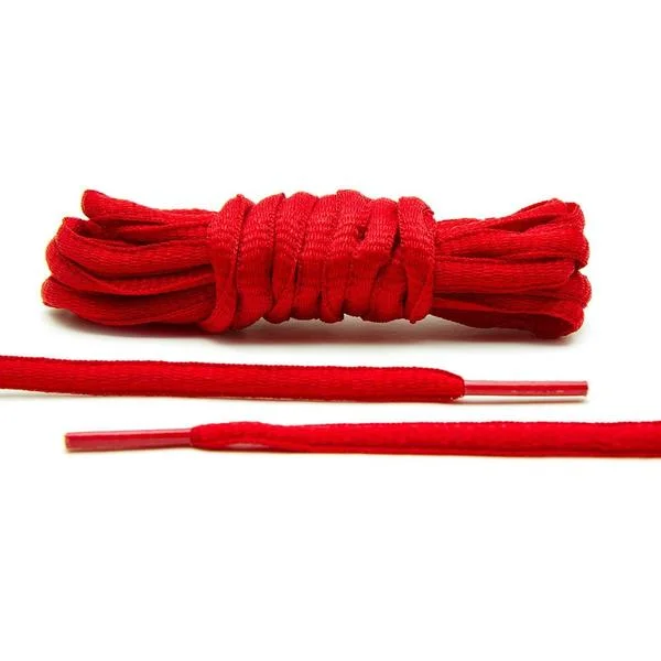 Red Oval Shoe Laces