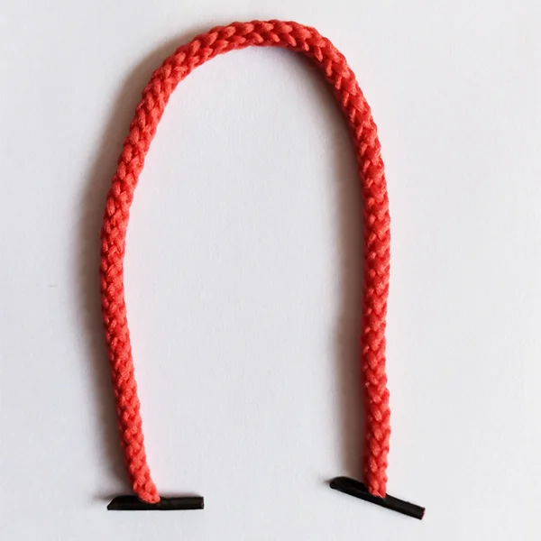 Red Paper Bag Handle Rope